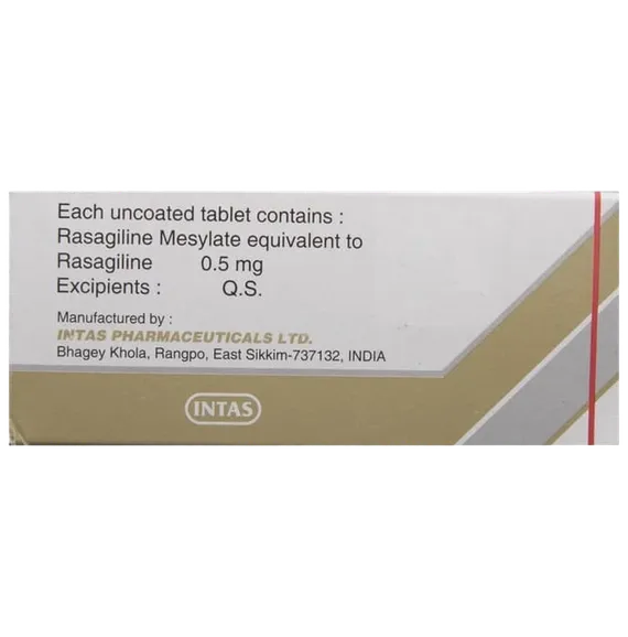 relgin 0.5mg tablet 10's